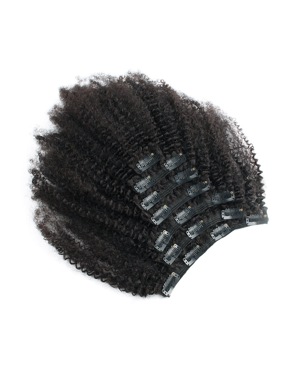 Afro Curly Clip In Hair Extensions