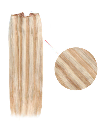 16 inch Highlights 12/60# Halo Hair Extensions
