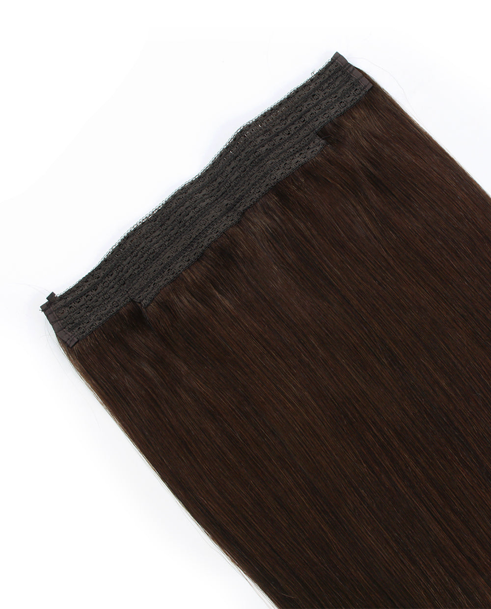 22 inch Medium Dark Brown Halo Hair Extensions