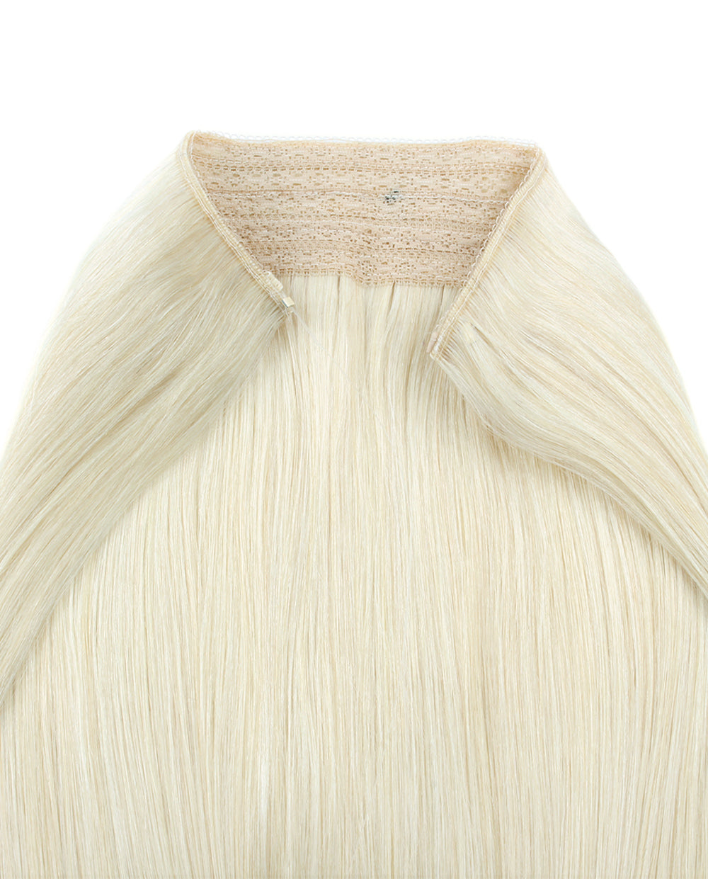 16 inch Ash Blonde Halo Hair Extensions
