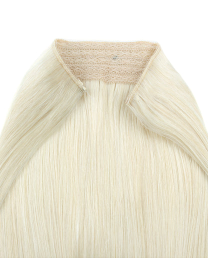 16 inch Ash Blonde Halo Hair Extensions