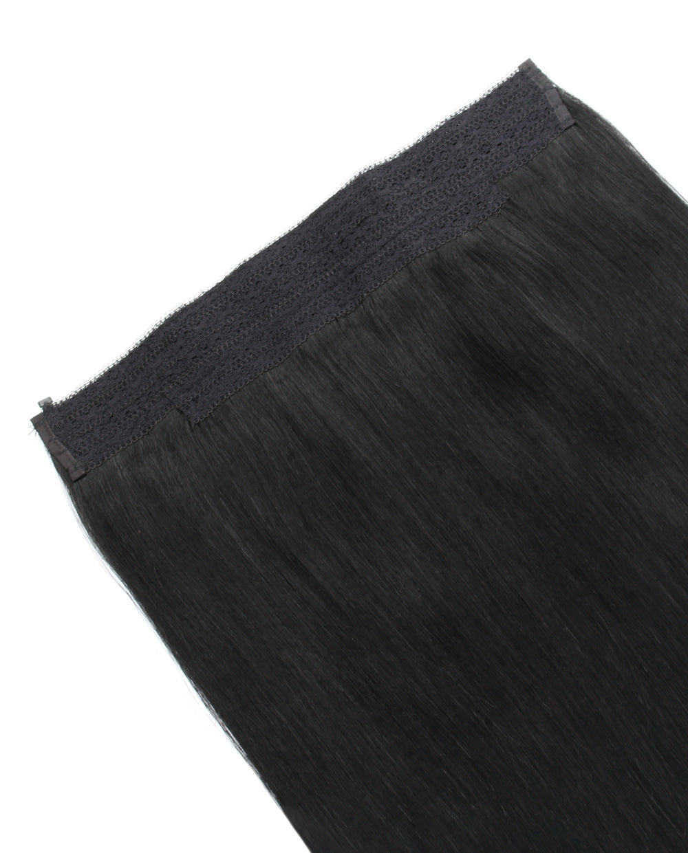 22 inch Jet Black Halo Hair Extensions