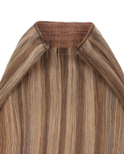 22 inch Highlights 6/12# Halo Hair Extensions