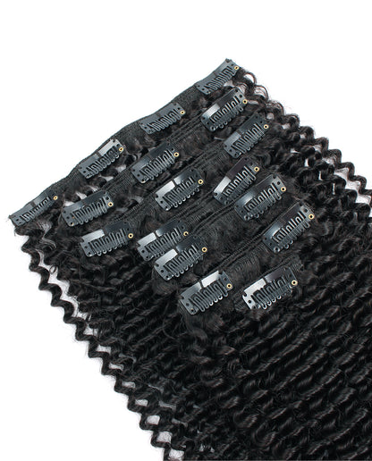 Kinky Curly 3C Clip In Hair Extensions