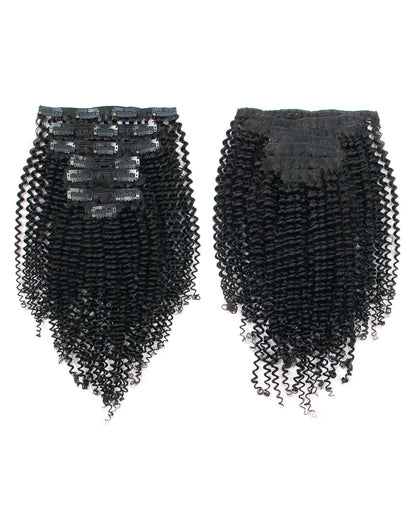 Kinky Curly 3C Clip In Hair Extensions