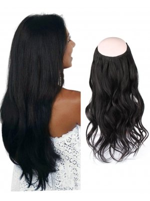 Wire Hair Extensions #1 Jet Black 100g-120g