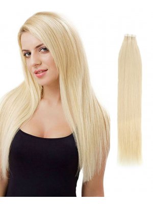 Tape In Hair Extensions #60 Ash Blonde
