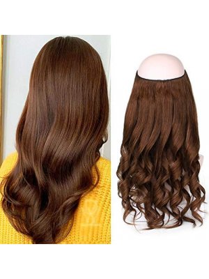 Halo Hair Extensions #4 Reddish Brown